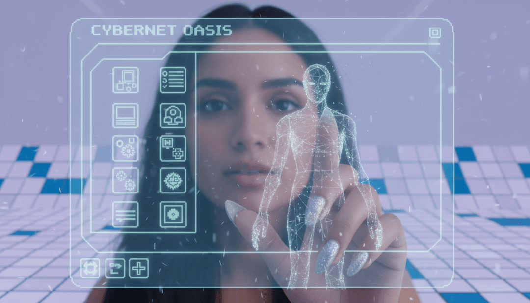 लैटिन हिप हॉप, ट्रैप, और रैगेटोन वाइब्स के मेल को दर्शाता सार डिजिटल कला।