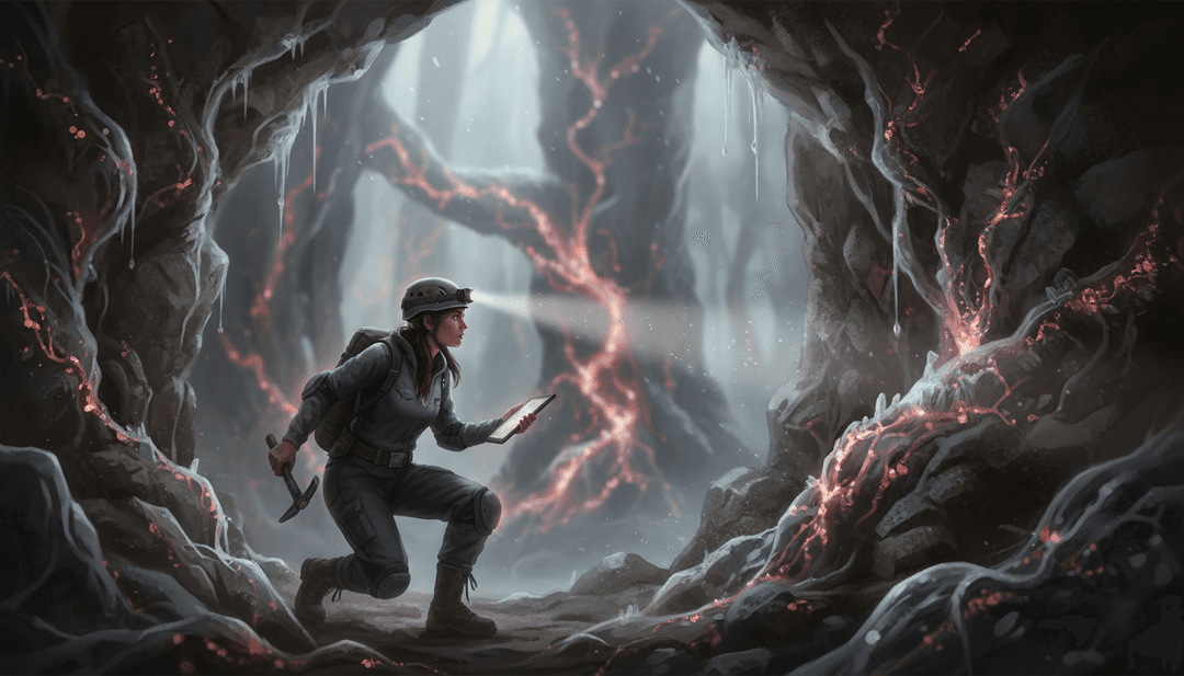 象徵 'Mother' 由 Tyler, The Creator 情感深度的抽象數位藝術