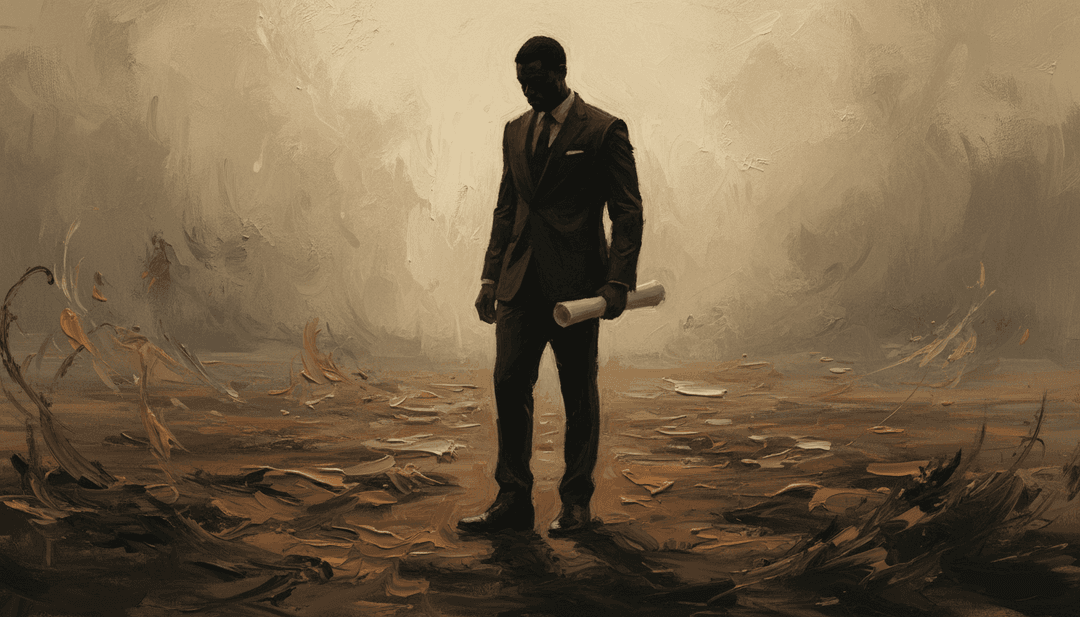 概念化視覺呈現深刻情感痛苦與堅韌，靈感來自 Omarion 的 'For War' 歌詞