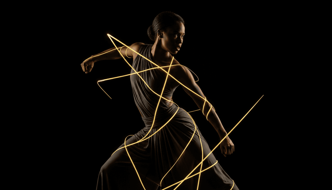 गीत के तालबद्ध बीट और गीतात्मक कहानी कहने का दृश्य प्रतिनिधित्व