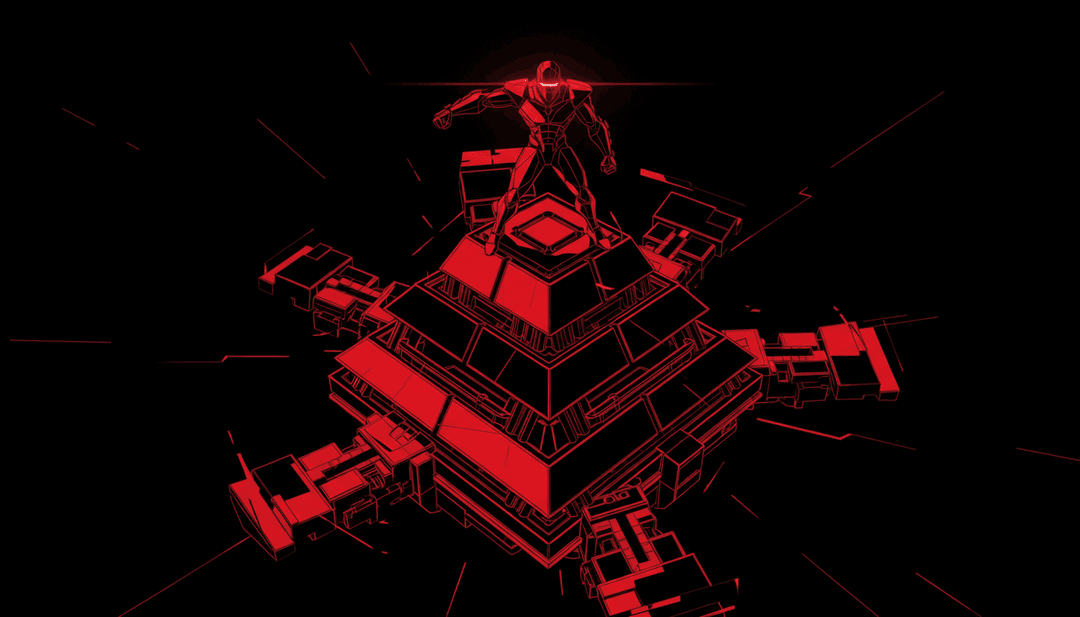 反映电子合成波和动态节奏的鲜艳霓虹视觉效果