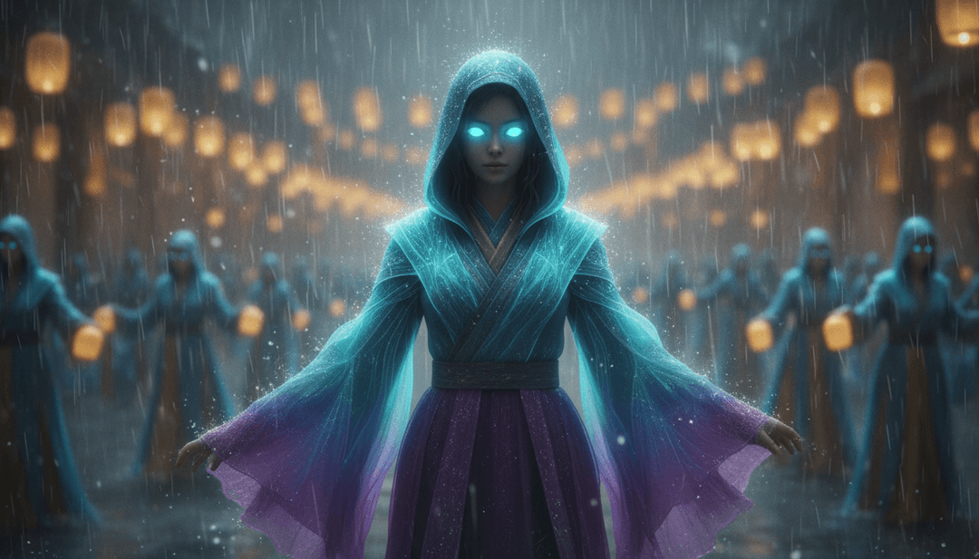 Representación visual abstracta del ritmo Afrobeats y voces llenas de alma