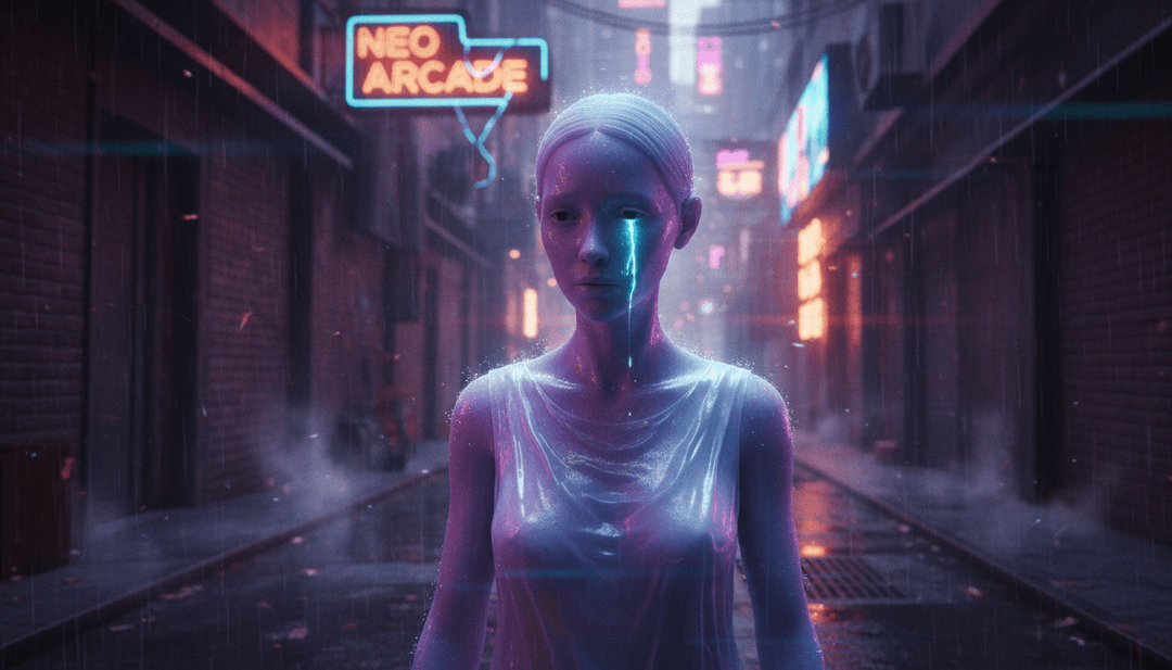 शहरी परिदृश्यों और Afrobeat नृत्य आंदोलनों को दर्शाते रंगीन एनिमेटेड दृश्य।