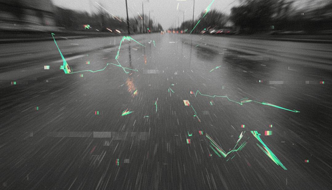 शहरी नाइटस्केप्स के साथ एक सिनेमाई अनुक्रम, जिसमें जीवंत नियॉन लाइट्स और लयबद्ध मोशन ग्राफिक्स हैं।