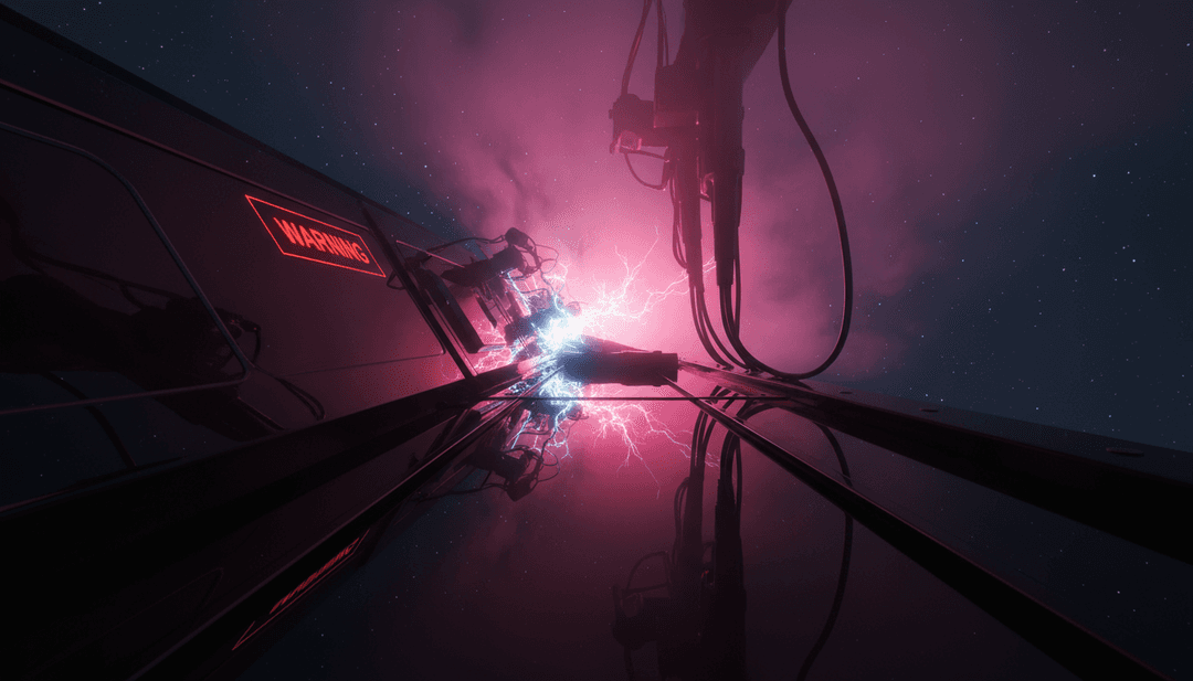 Maz B के 'Scene 2' की भावनात्मक आत्मा को AI द्वारा दर्शाता हुआ अमूर्त डिजिटल कला।