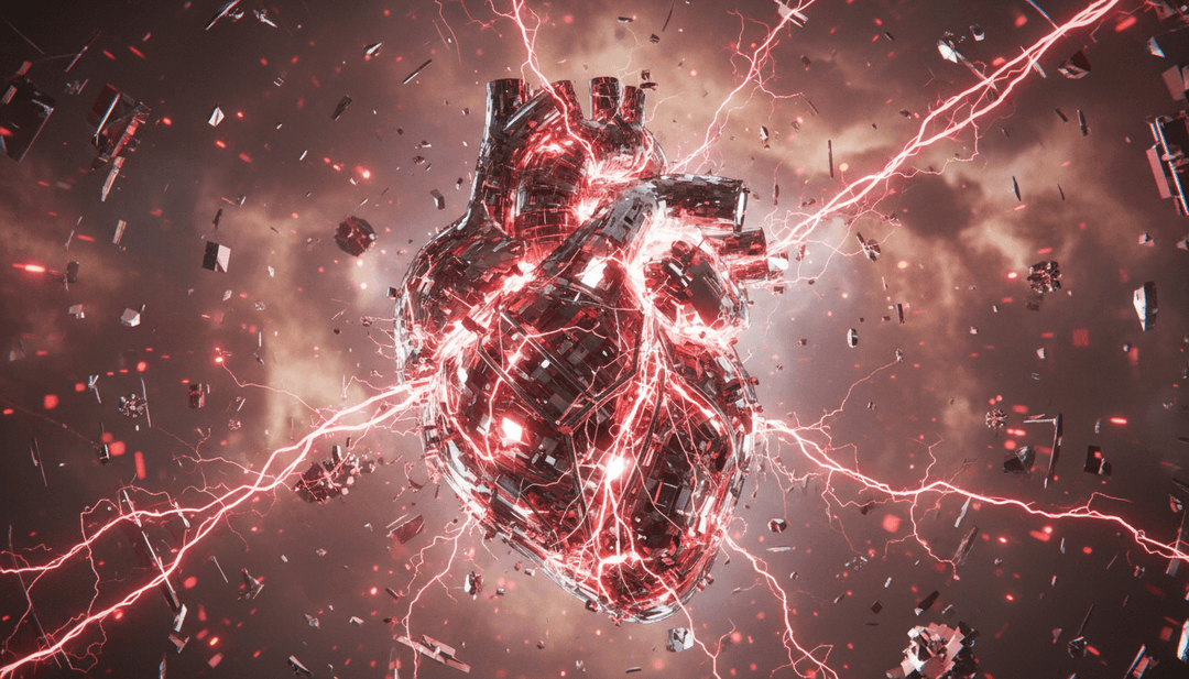 燃燒天空與象徵玫瑰的動態場景，呈現歌曲敘事