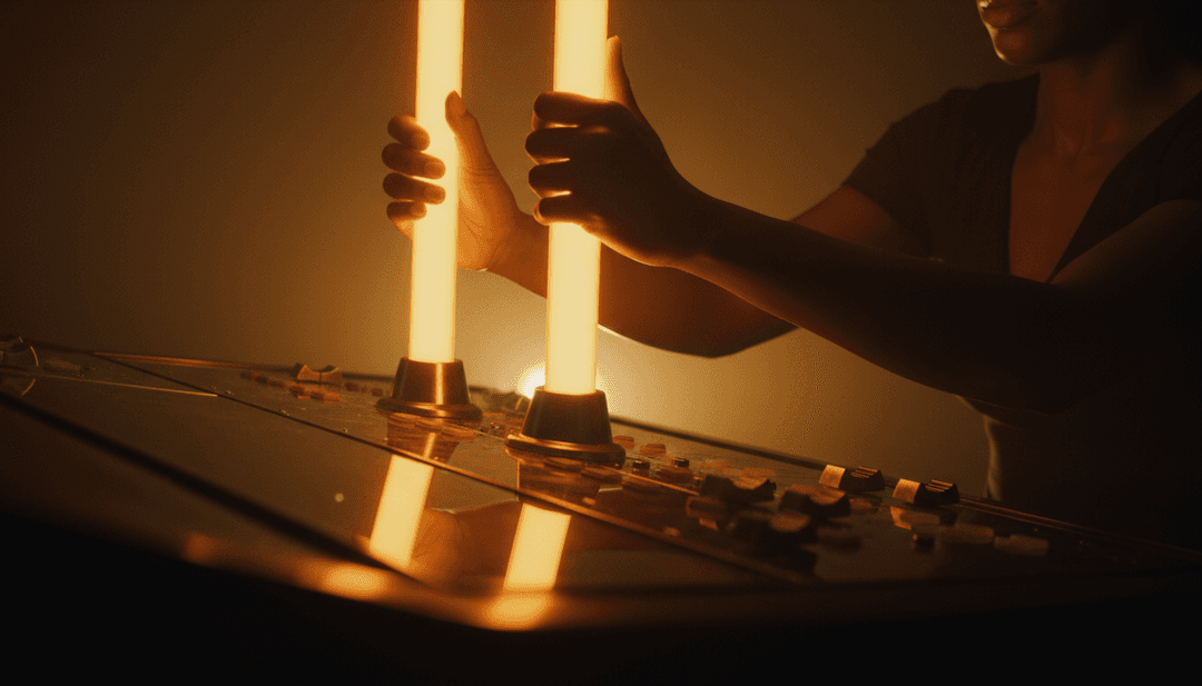 抽象化情感波動的視覺化，代表歌曲的情緒