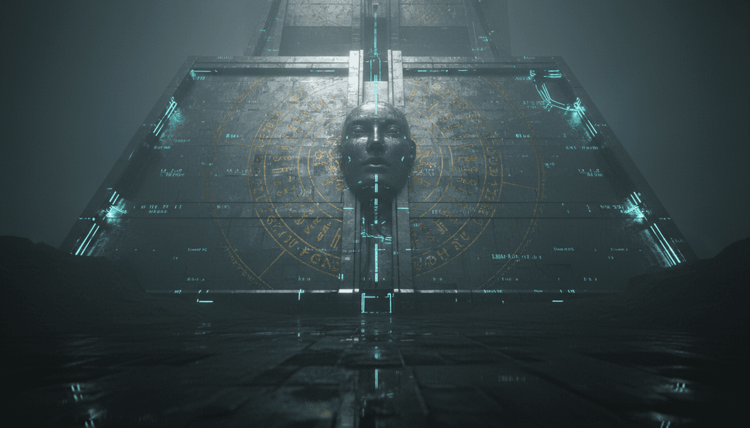 抽象藍色火焰，象徵情感強度與寒冷與溫暖的融合