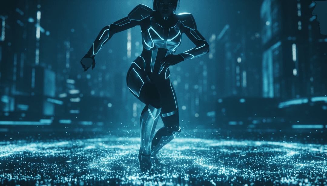 Usuário interagindo com a interface intuitiva do freebeat.ai para gerar um videoclipe personalizado.