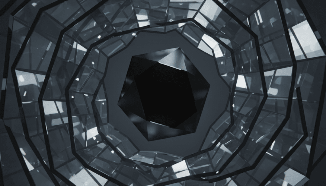 Futuristische, neonbeleuchtete Stadtlandschaften, synchronisiert mit elektronischen Beats und rhythmischen Impulsen