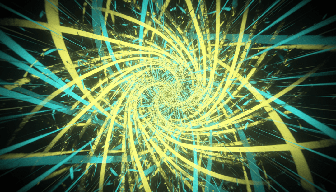 Rappresentazione astratta dell'amore e dell'emozione ispirata alla musica indie pop