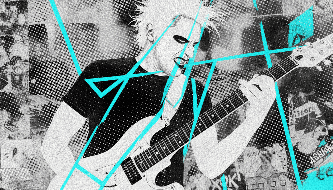 吉他即興與節奏拍子轉變成動畫都市景觀的視覺呈現