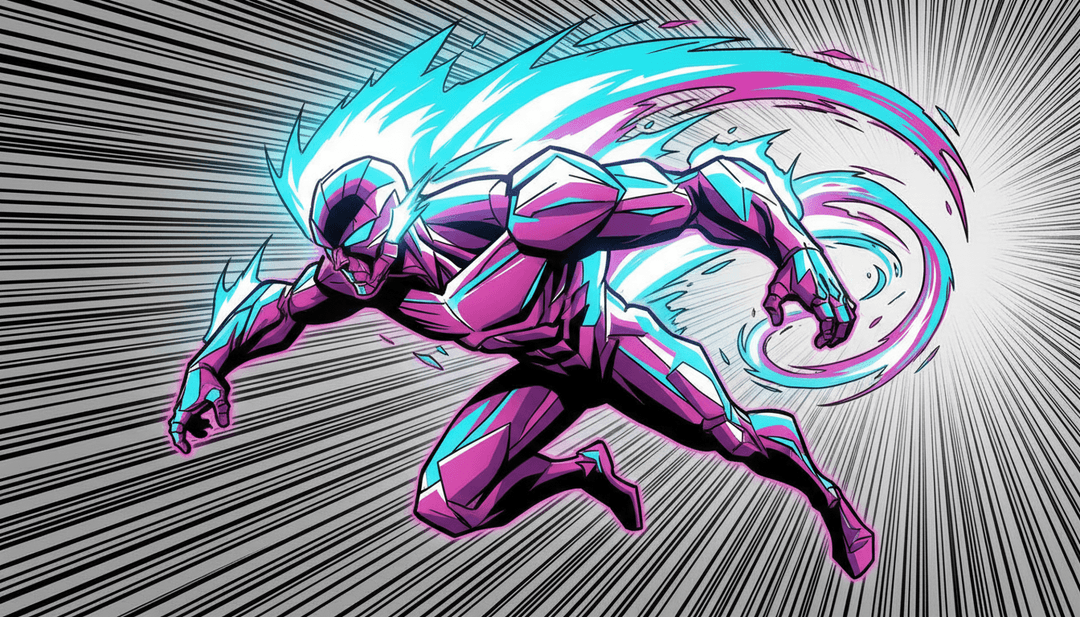 展現《lone star》音樂元素融合的動態場景，創意 AI 生成影片