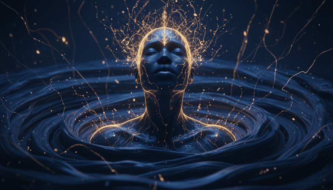 Rappresentazione astratta di energia soul ed emozioni umane ispirata ai testi di 'Human Mind'