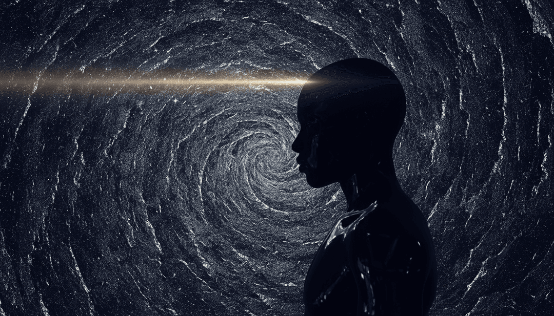 दूर चमकते सितारों के साथ शांत रात के आकाश का दृश्य, जो दूर से प्रेम का प्रतीक है