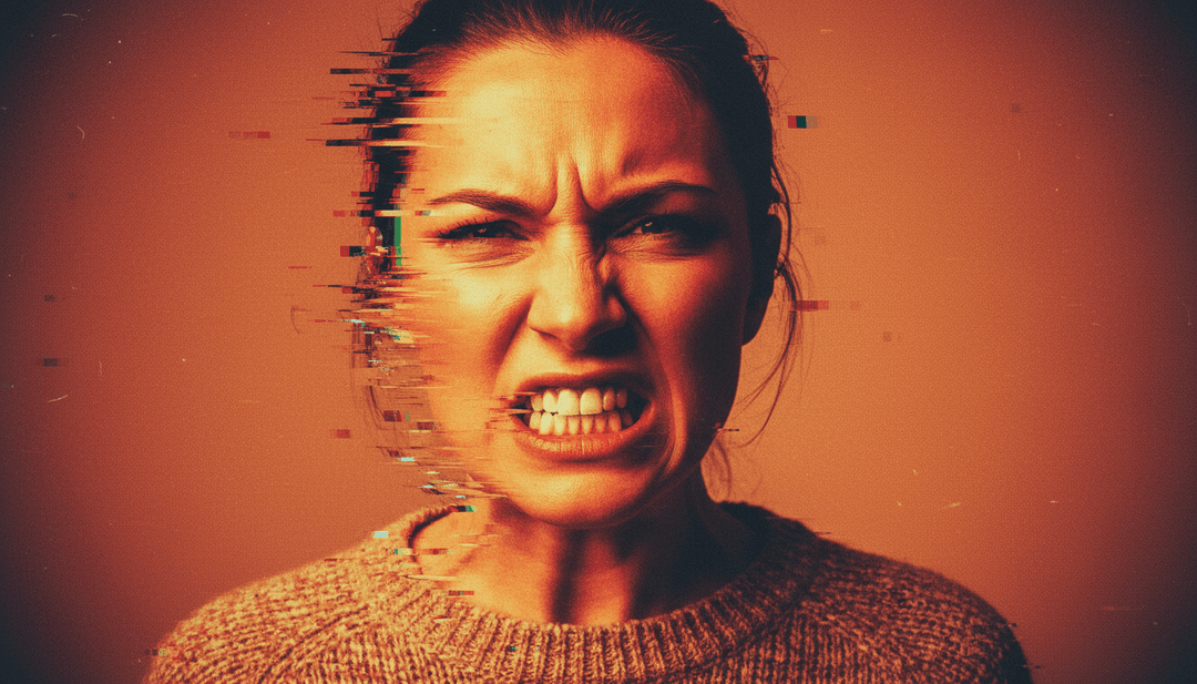 Visuais em foco suave de olhos e rostos flutuantes misturando-se em nuvens pastéis