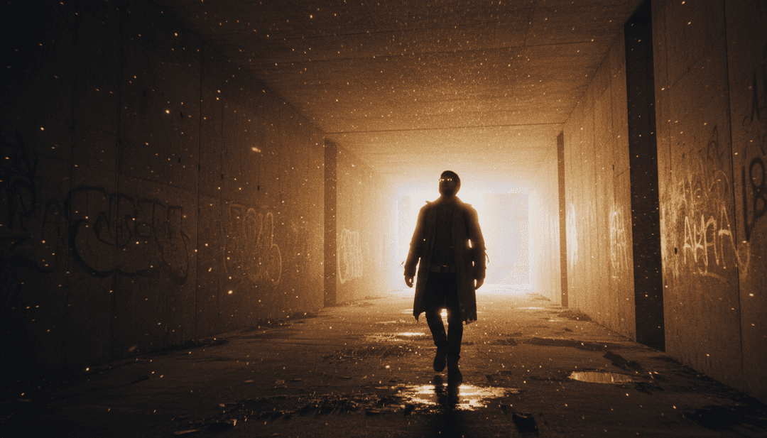 गीत की लय के साथ तालमेल में अनुग्रह, सुरक्षा और आशीर्वाद दिखाने वाले गतिशील दृश्य