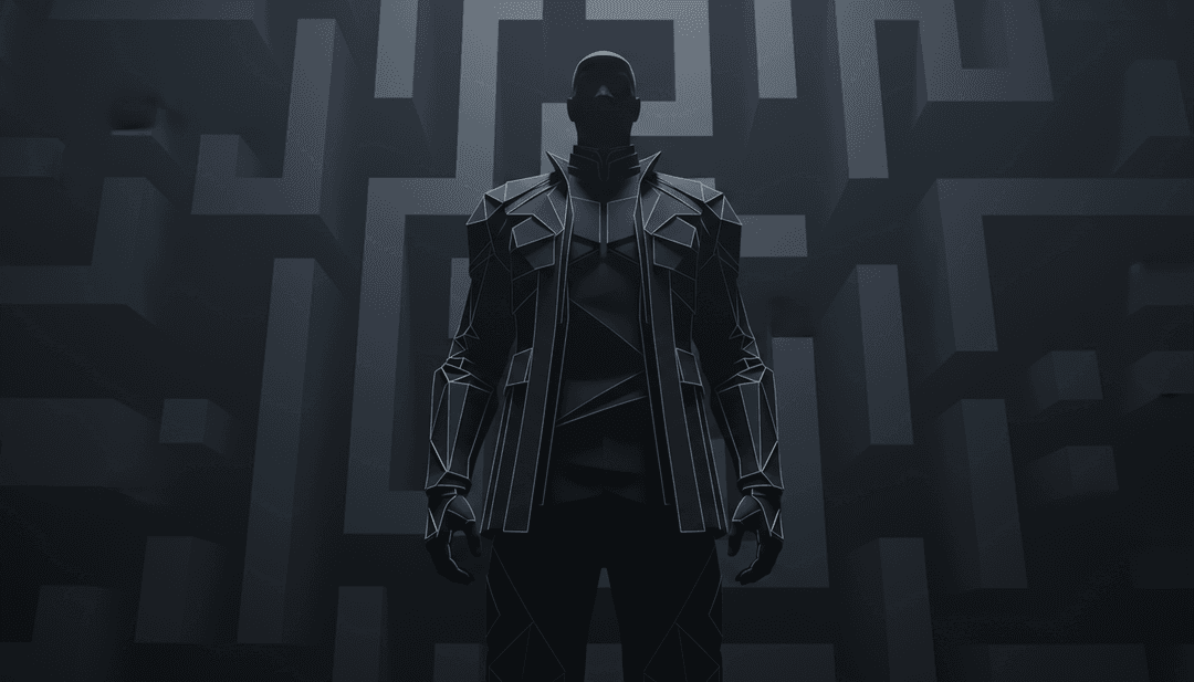 Visualización abstracta de IA analizando ritmos de Afrobeats y Hip Hop para la creación de videos musicales