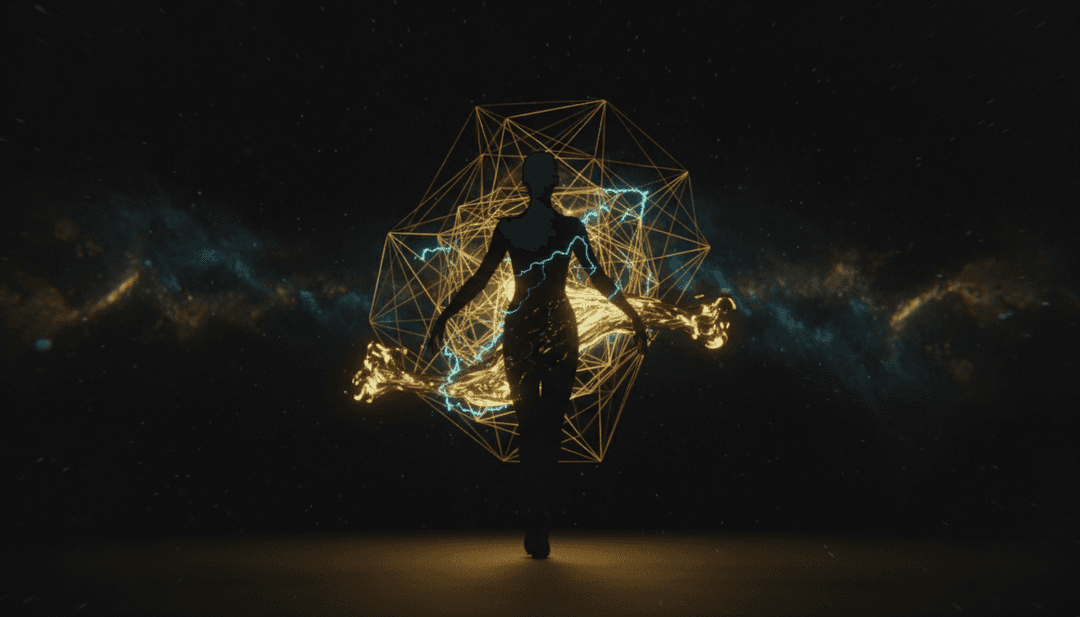 Dynamische Szenen, die urbanes Nachtleben mit Afrobeat-Tanzbewegungen verbinden