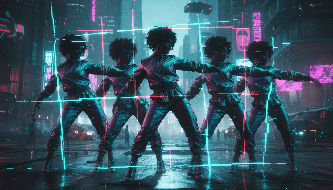 Lover Girl से प्रेरित लय और गीतात्मक प्रवाह का अमूर्त दृश्यांकन