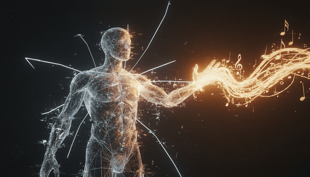 रात में जीवंत शहर के दृश्यों के साथ एक भावपूर्ण R&B धुन का सारगर्भित दृश्यांकन