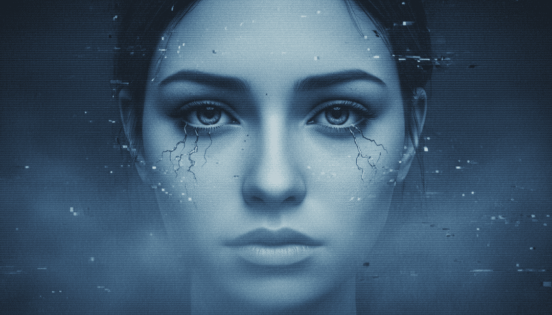 Cenas dinâmicas ilustrando uma mistura de reflexos borrados e cores vibrantes sincronizadas com o ritmo de 'Mess'.