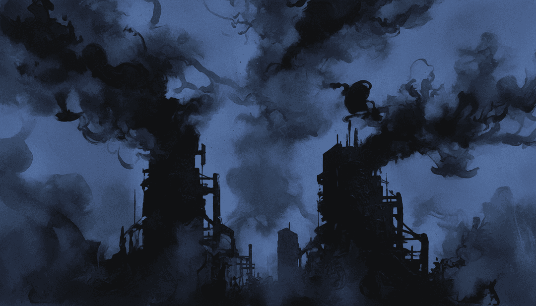 月光与灵魂节奏交织的抽象视觉表现