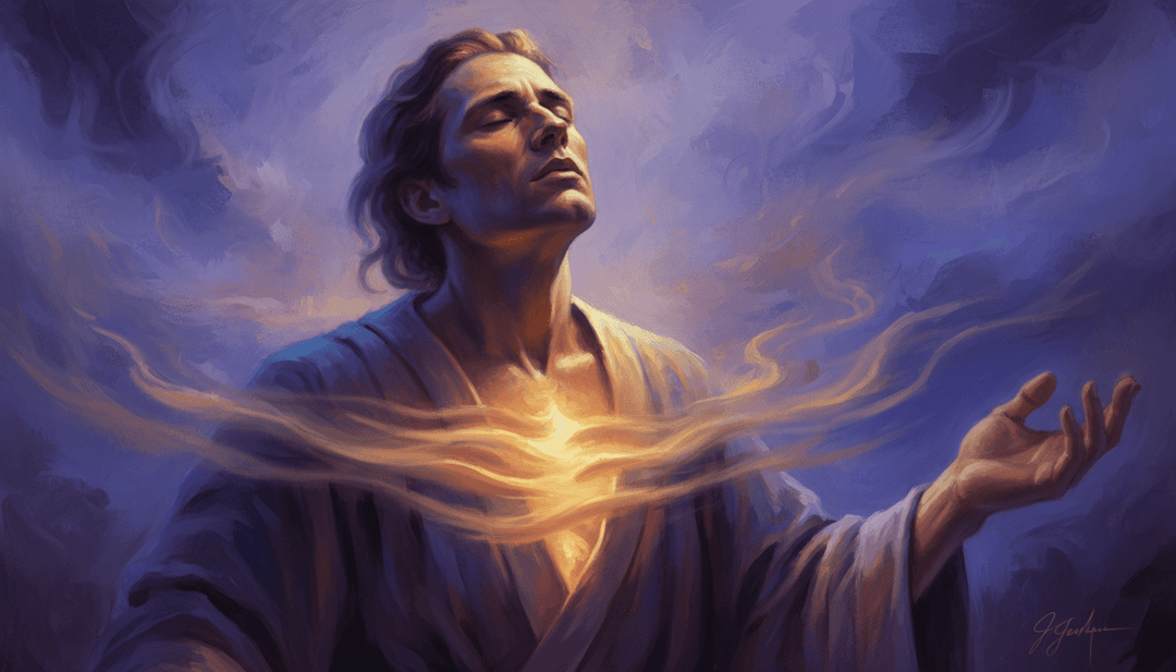 Abstrakte digitale Kunst, die die Verschmelzung von Hip-Hop- und elektronischen Musikelementen darstellt