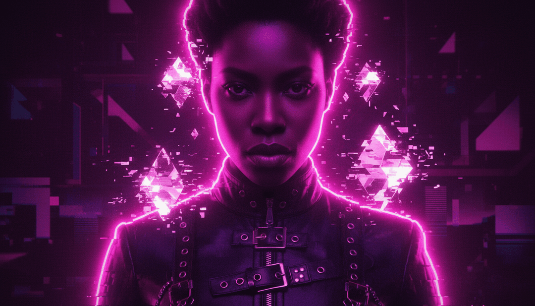 Cenas dinâmicas da vida noturna urbana e movimentos de dança expressivos inspirados pelo ritmo da música