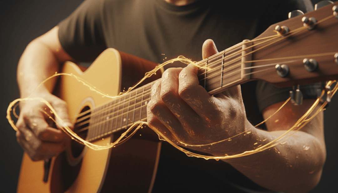 AI 可视化展现受 Kane Brown 乡村流行歌曲《Unspoken》启发的真挚情感。