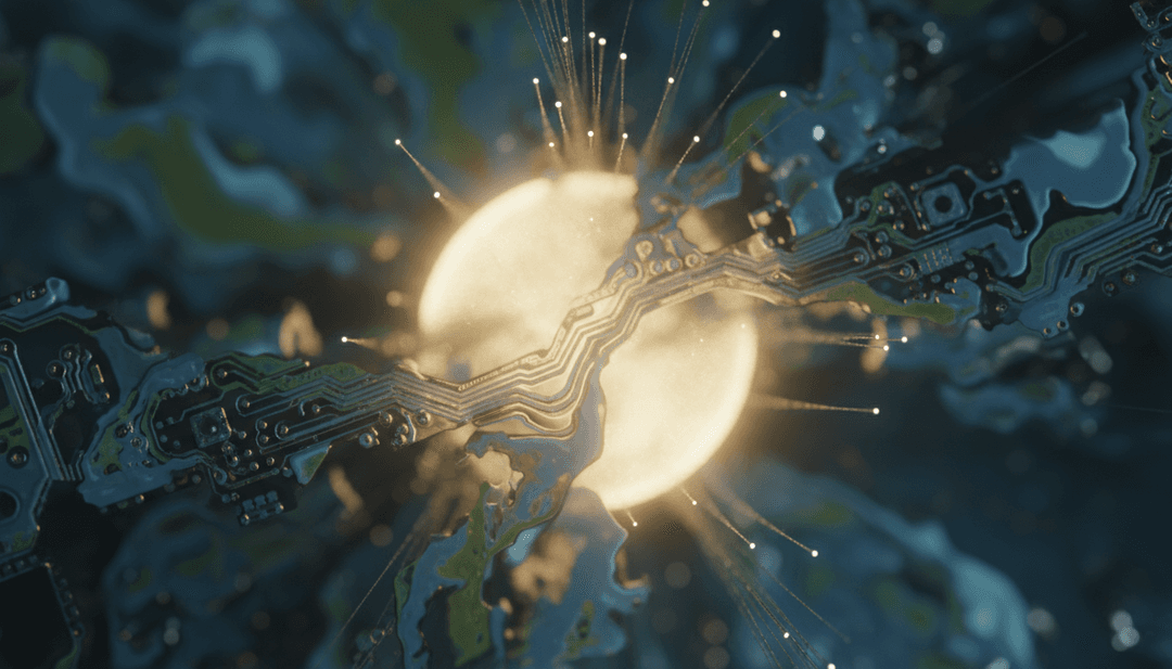 भावुक पॉप और R&B संगीत का विश्लेषण करते हुए AI का सारगर्भित चित्रण