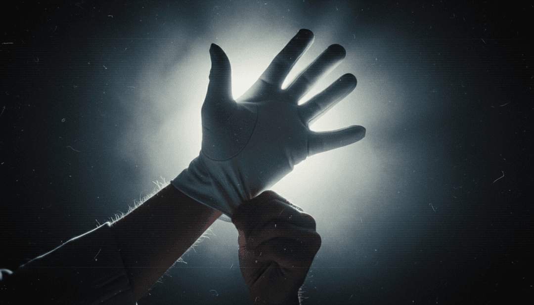 Escenas dinámicas que representan luz espiritual, guantes blancos e imágenes simbólicas inspiradas en la cultura del Hip Hop Cristiano