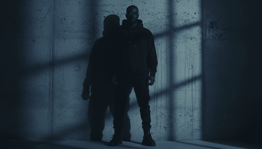 嘻哈能量與歌詞強度的抽象視覺化