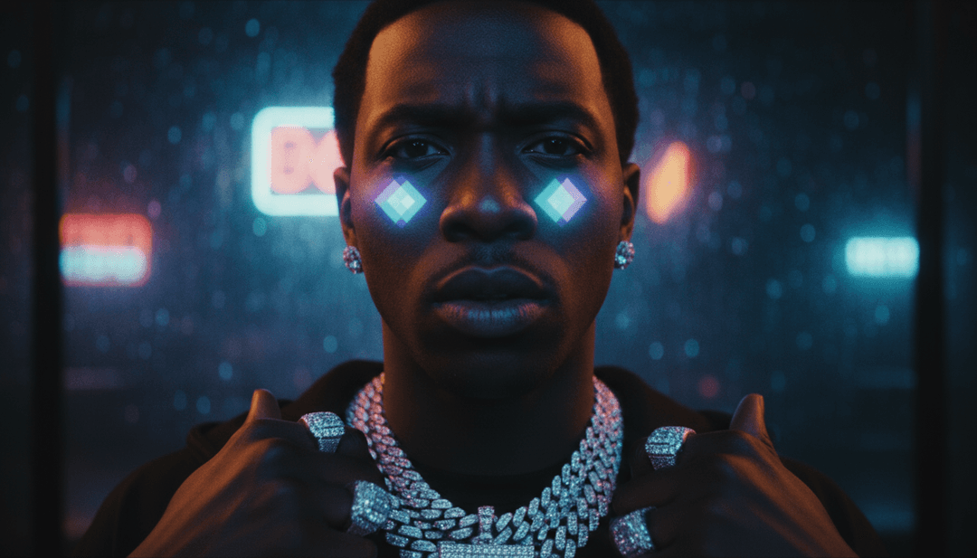 展現歌曲主題的都市生活與豪車生動畫面