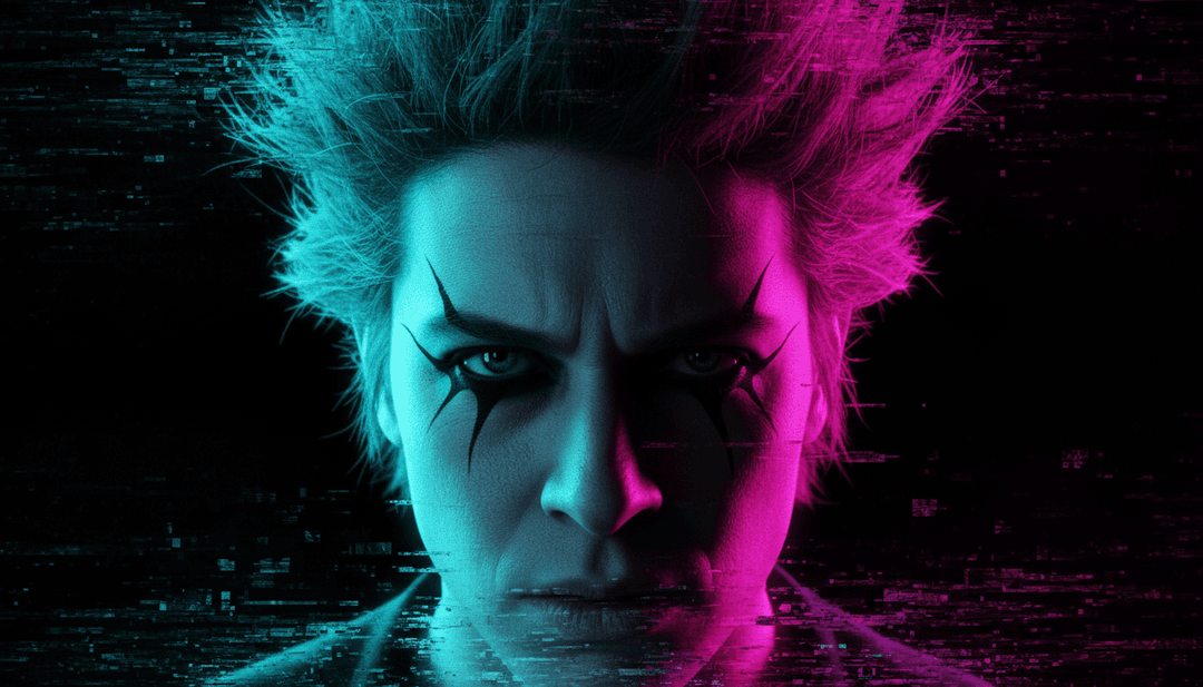 动态场景融合城市景观与阴郁雨景，体现独立摇滚美学