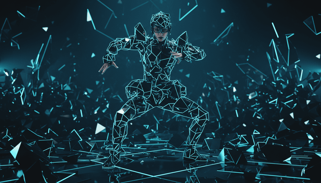 Cenas dinâmicas de paisagens urbanas se misturando com elementos naturais oníricos que refletem o clima indie pop da música.