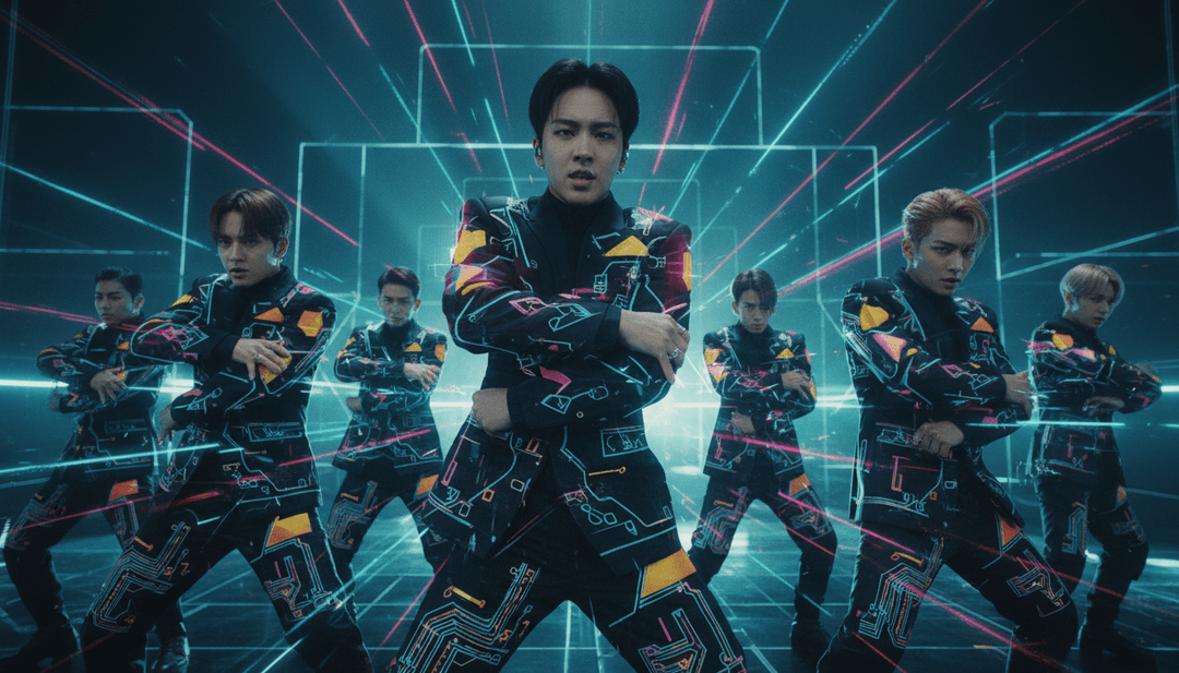 Escenas animadas coloridas sincronizadas con versos de rap y coros melódicos de 'Soda Pop'