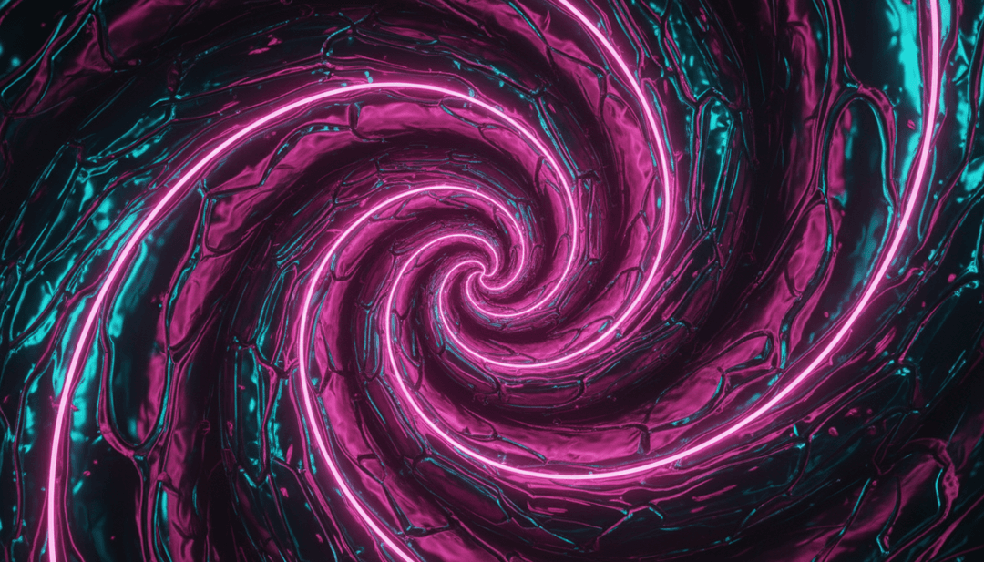 음악 비트를 나타내는 역동적인 댄서와 변화하는 조명 비주얼