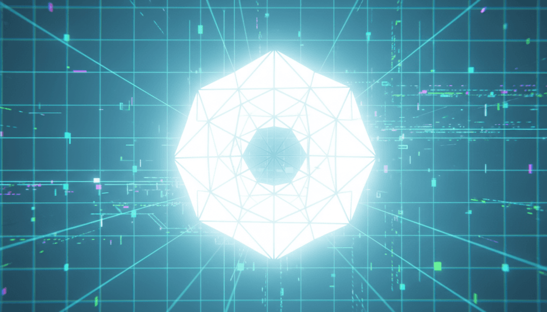 디지털 아트에서 떨어지는 비와 젊은 에너지의 추상적 시각화