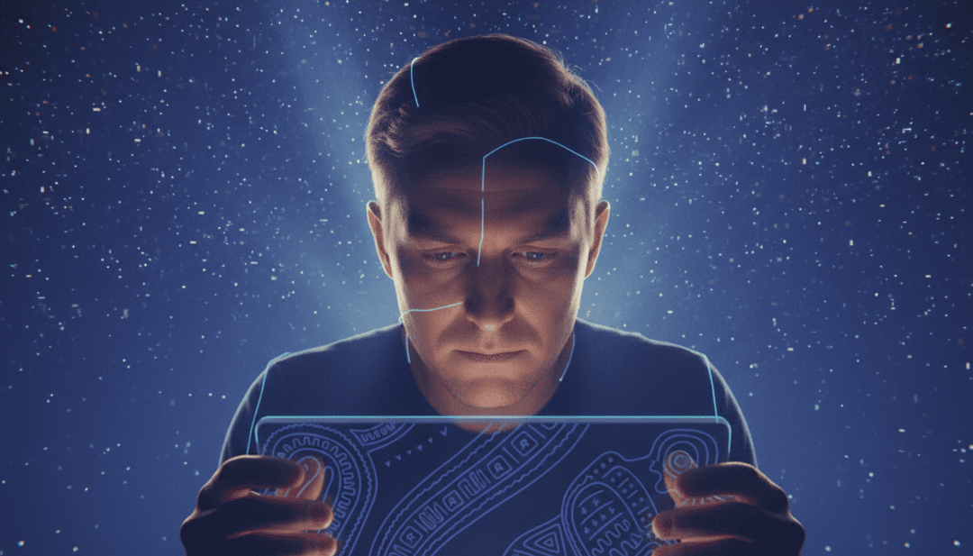 Dynamische Szenen sich wandelnder Landschaften und symbolischer Bilder, die die musikalischen Schichten von BUCKSHOT widerspiegeln