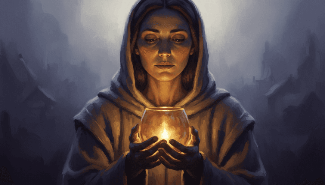 暖琥珀色威士忌与象征激情与心碎的深褐色眼睛融合的抽象视觉表现