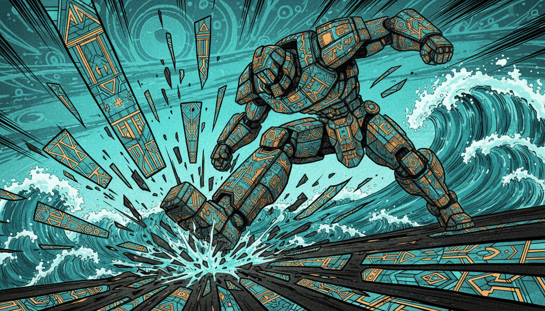 受《To Space》吉他即兴和人声和声启发，由 AI 呈现的动态场景