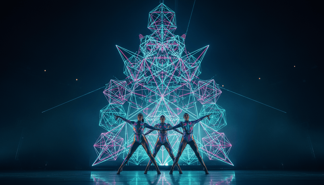 Utente che interagisce con l'interfaccia del generatore di video musicali AI su un dispositivo elegante