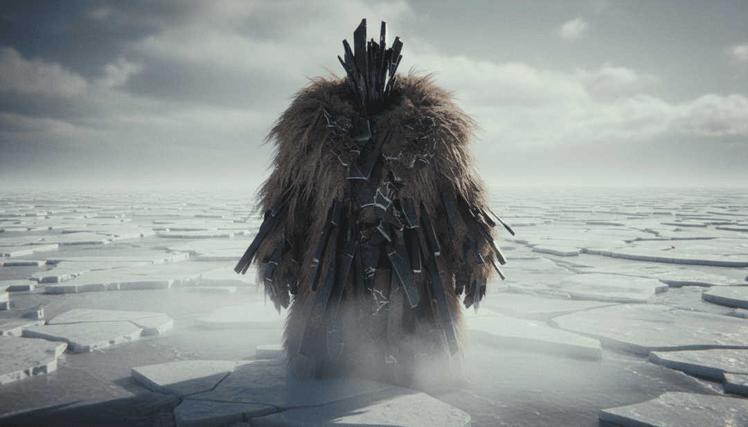 抽象視覺展現 'Knik' 迷幻與另類搖滾的精髓。