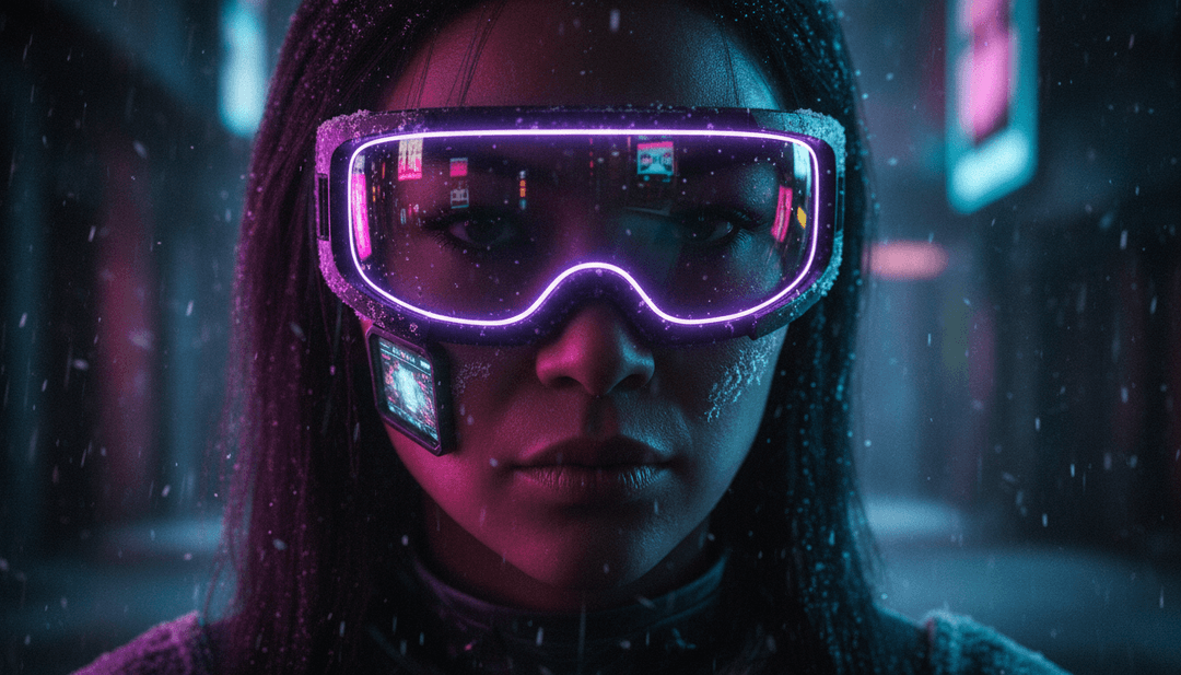 역동적인 전자 댄스 음악 시각화를 해석하는 AI