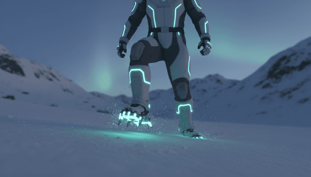 베이스 파동과 전자 댄스 음악 요소의 시각적 표현