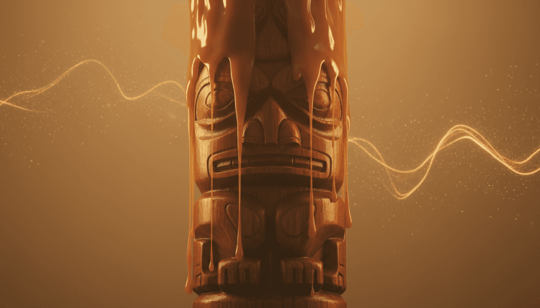 WHIPPED CREAMの『life』のムードとリズムを表現した抽象的なデジタルアート