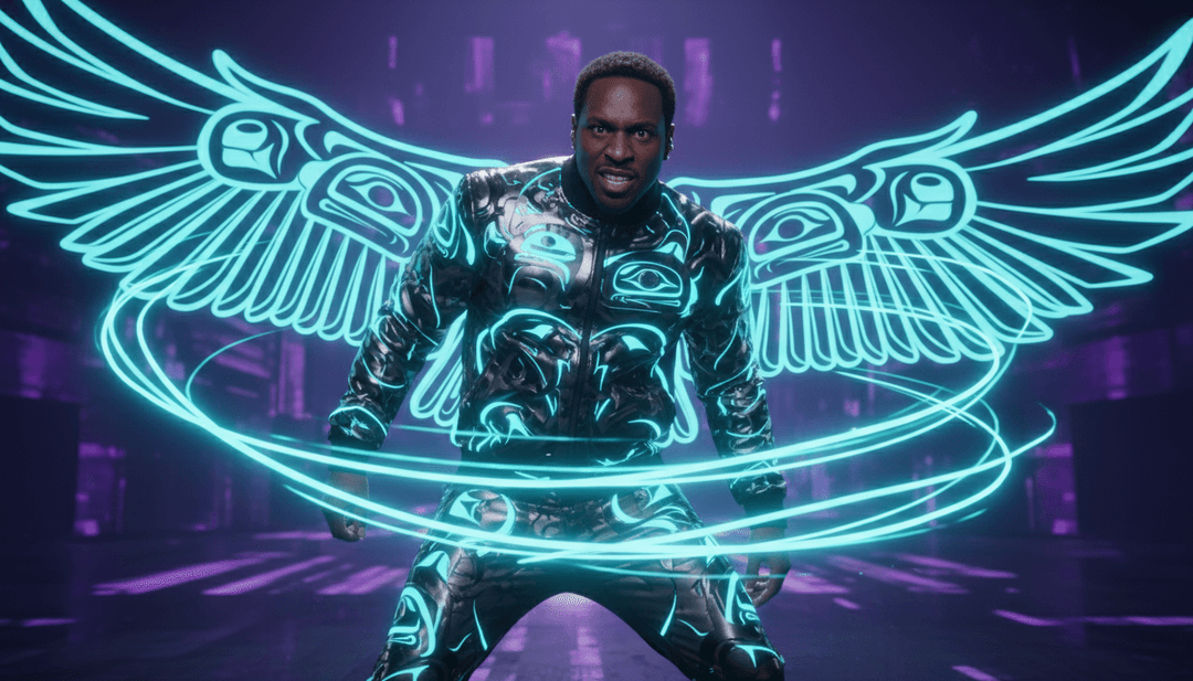 freebeat.ai 用户界面，展示嘻哈曲目音乐视频的定制功能