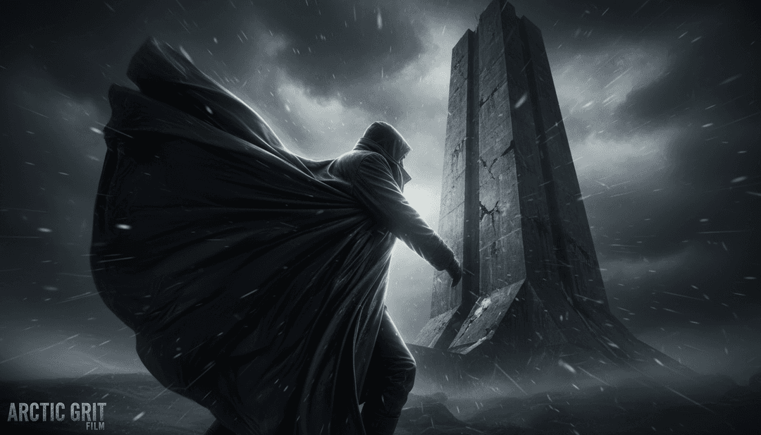 滑動門、金屬電梯與抽象城市景觀的動態視覺，與音樂節拍同步