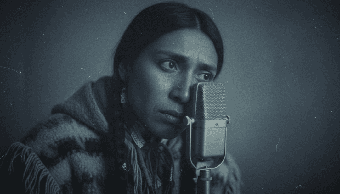 गुलाबी बालों वाली बैलेरीना के गतिशील दृश्य जो एक सपने जैसे पेस्टल परिदृश्य में ग्रेसफुल नृत्य कर रही है